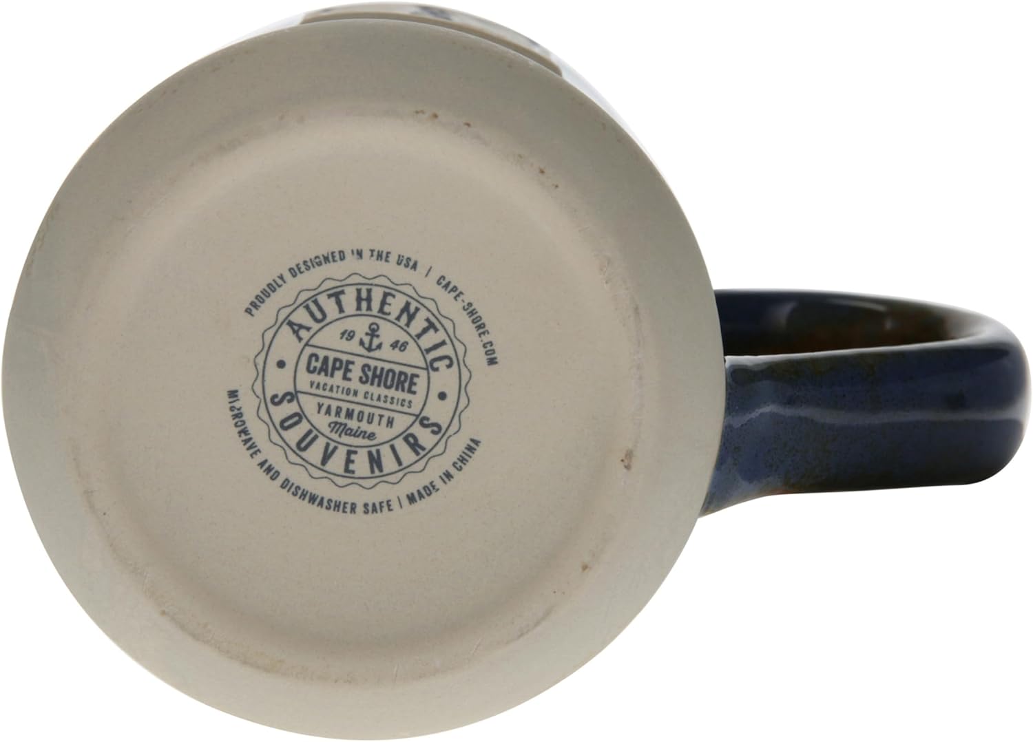 Cape Shore 16oz Hand-Crafted Stamped Potter's Mug, Multiple Styles Available (Lighthouse) - Image 7