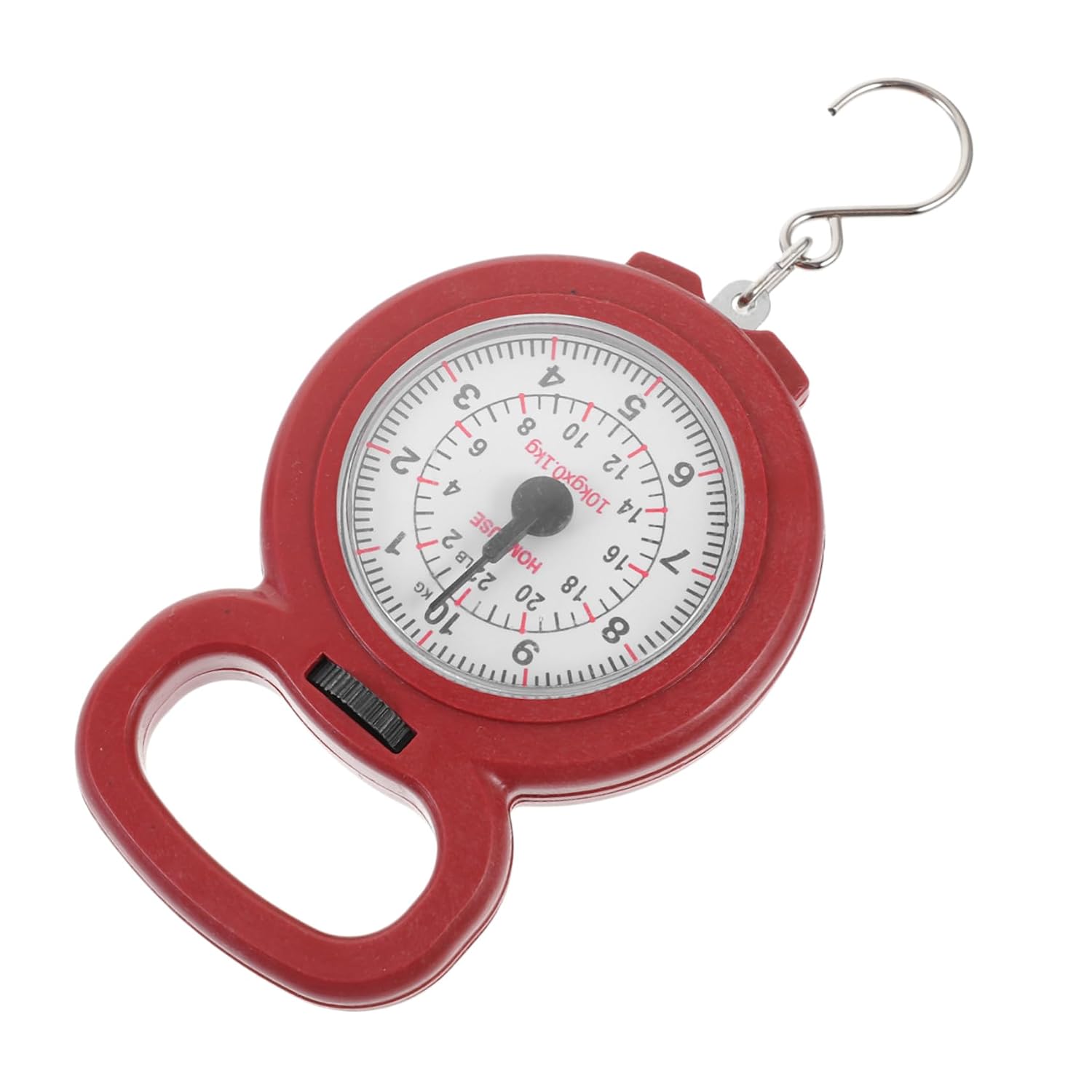 GALPADA 2pcs Lightweight Hanging Scale Digital Screen Scale Hand Spring Produce Compact Weighing for Luggage Easy to Read Display Range Random Color