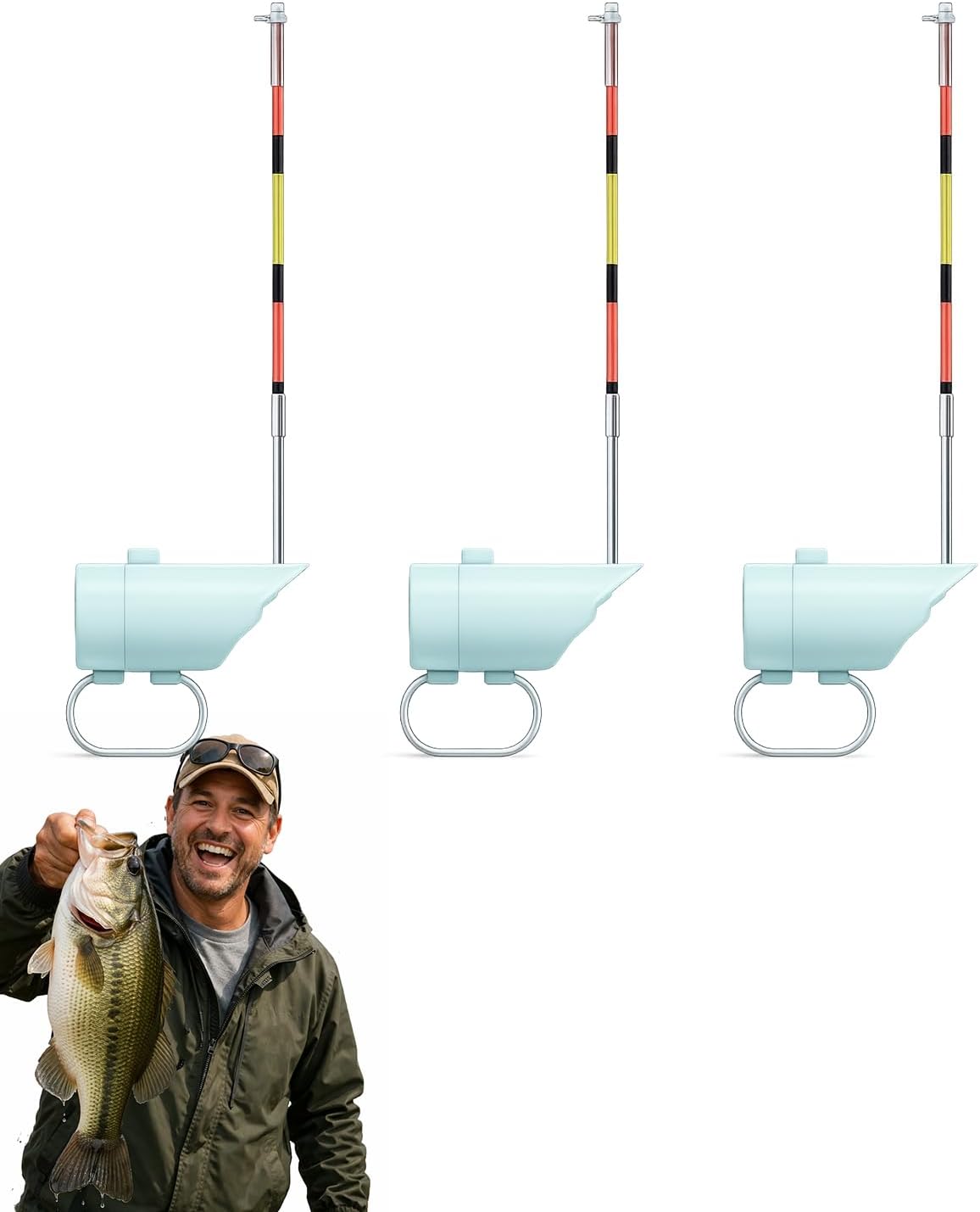 High Sensitivity Night Fishing Float Bite Alert with LED Lights & Sound for Fishing Rods - 2026 Smart LED Luminous Hook Alarm Waterproof Sea Lake Gear for Fishing Rods