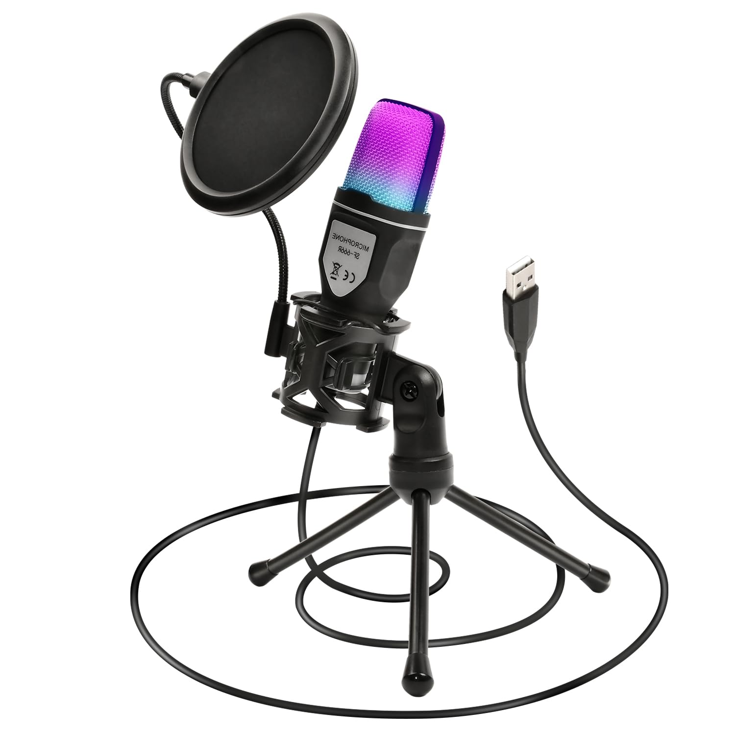 Usb Micro Condensateur Pc Gaming: Microphone Gamer Pour Ps4