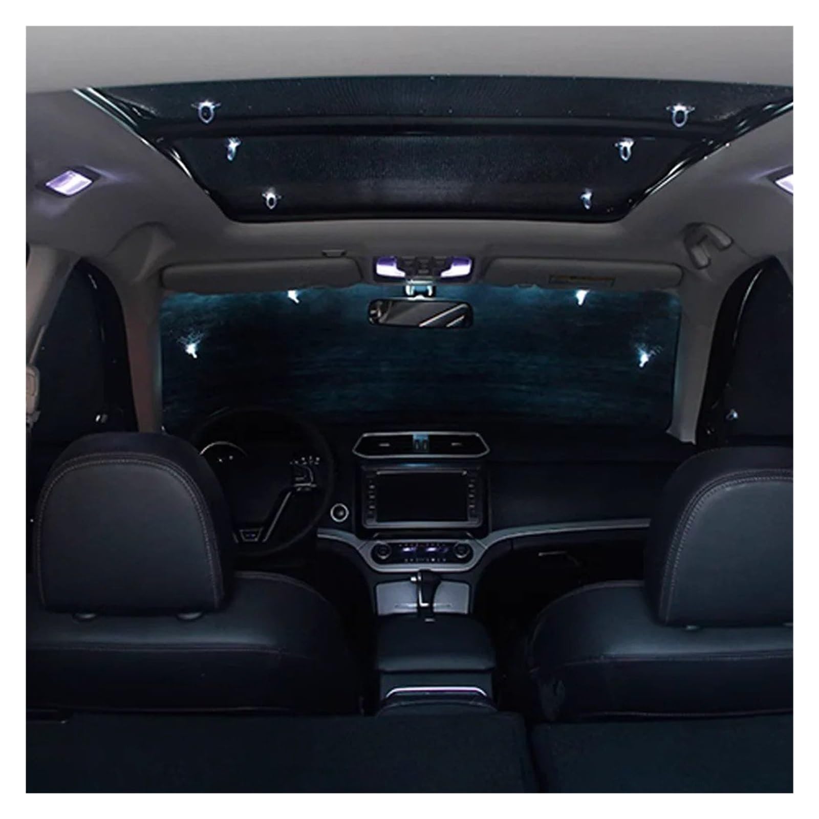 Parasol Parabrisas Coche Para Hyundai Para H-1 Para Cargo Para Imax Para Grand Para Starex Para TQ 2007-2023 Cubiertas Parasoles Parabrisas Trasero Alfombrilla Accesorios Coche Sol Sombra(Rear sunshad