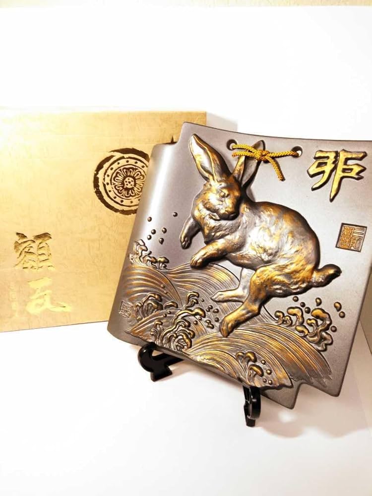 彫刻家 都賀田勇馬作 陶器製 親子兎 兎 うさぎ Yahoo!オークション - 円山の卯 二口金一 彫刻家 うさぎ 兎