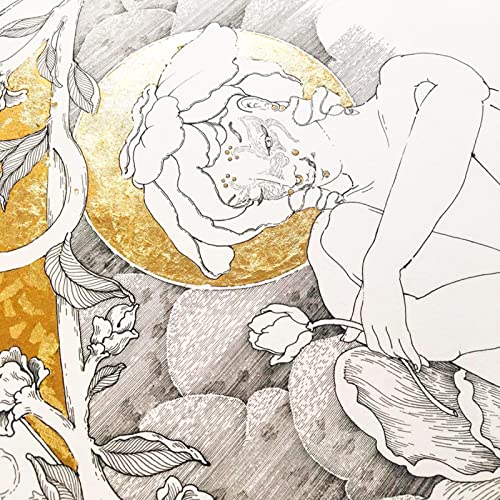 Yongbo Gold Leaf Sheets, 100 Pc 5.5" Gold Foil Paper For Arts Craft, Painting, Gilding, Slime, Nail Design, Furniture Decoration #TOP3