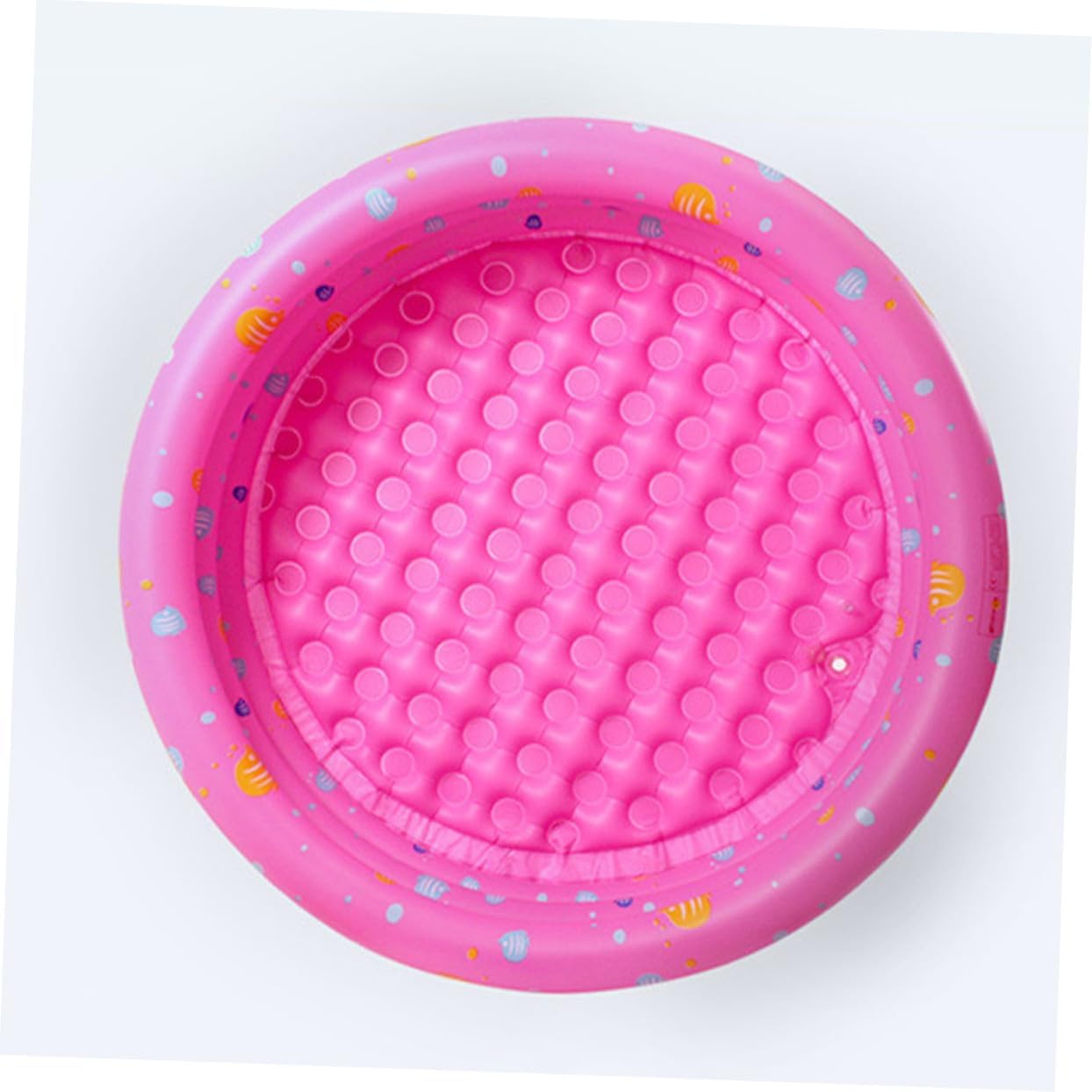 Inflatable Round Cartoon Swimming Pool for PVC Outdoor Water Pool Easy Inflate and Deflate for Backyard Summer Fun