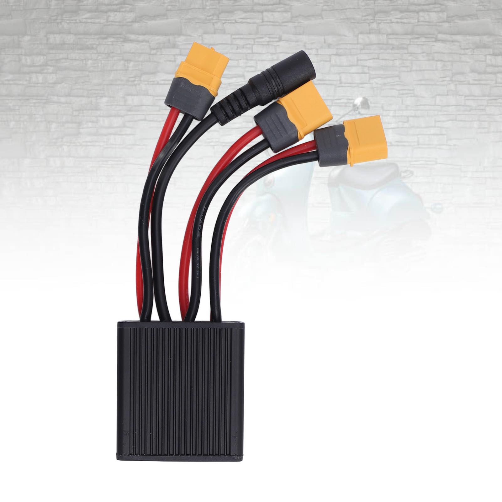 Sorandy Módulo Paralelo de Batería Doble, Portavoz del Convertidor de Batería Doble Adaptador de Módulo Paralelo de para Reemplazo