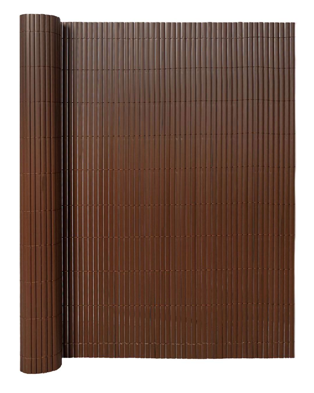 Mazovia Brise-Vue Balcon 150x500cm Marron Uni Résistant aux Intempéries PVC | Brise-Vue pour Terrasse Pose Facile Résistant aux UV Résistant à L'eau Facile D'entretien Robuste Jardin Moderne Minimaliste