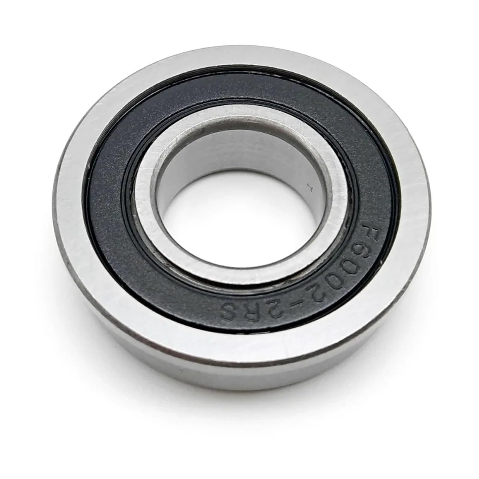 KSZHZYMGX 10pcs F6002 F6002RS F6002-2RS 15x32x9 Flange Bearing Miniature Deep Groove Ball Bearing Sealed Ball Bearings