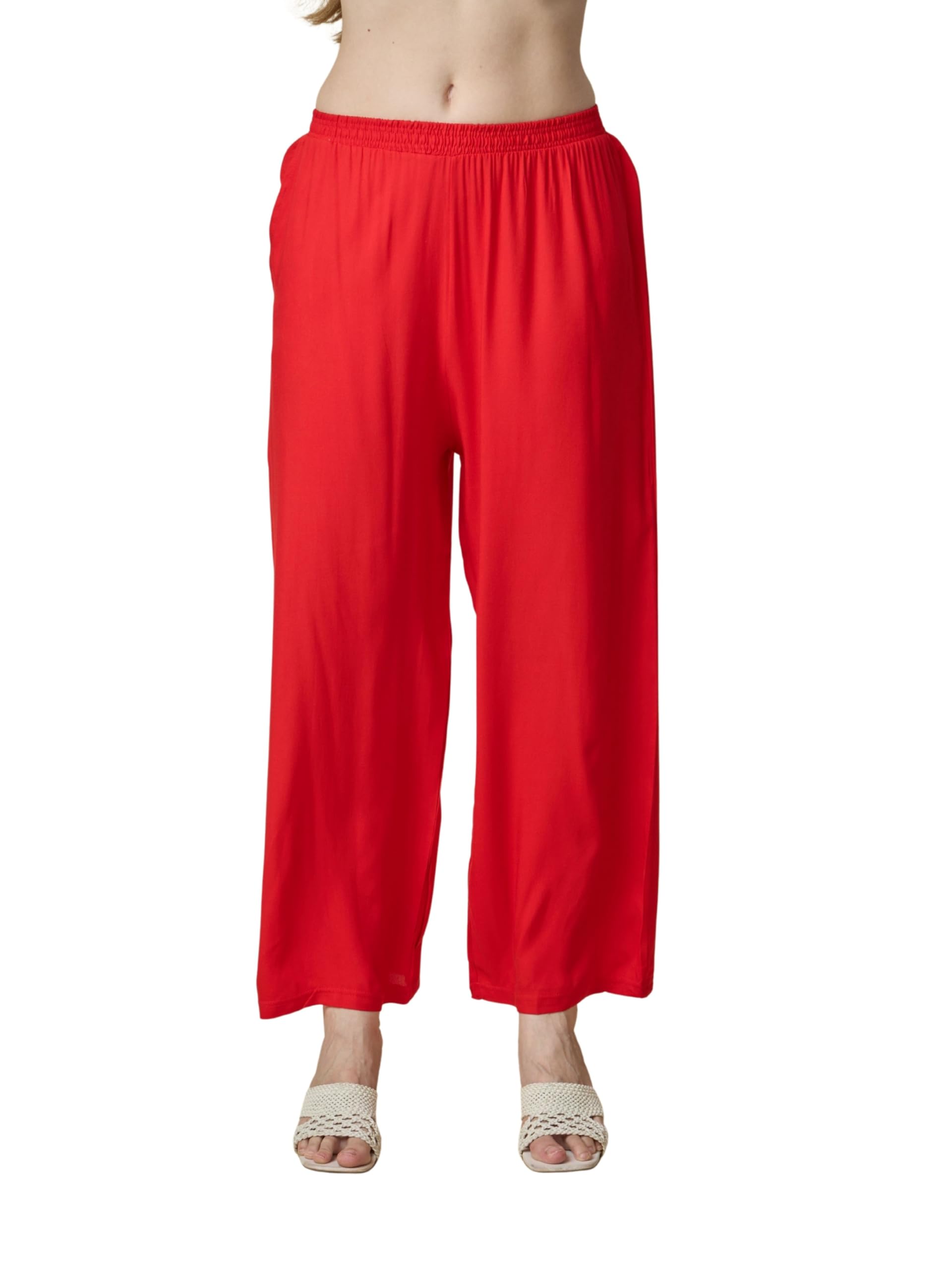 urban trending Women’s Palazzo Pants – Comfortable, Flowy, Wide Leg, Casual-picture-45