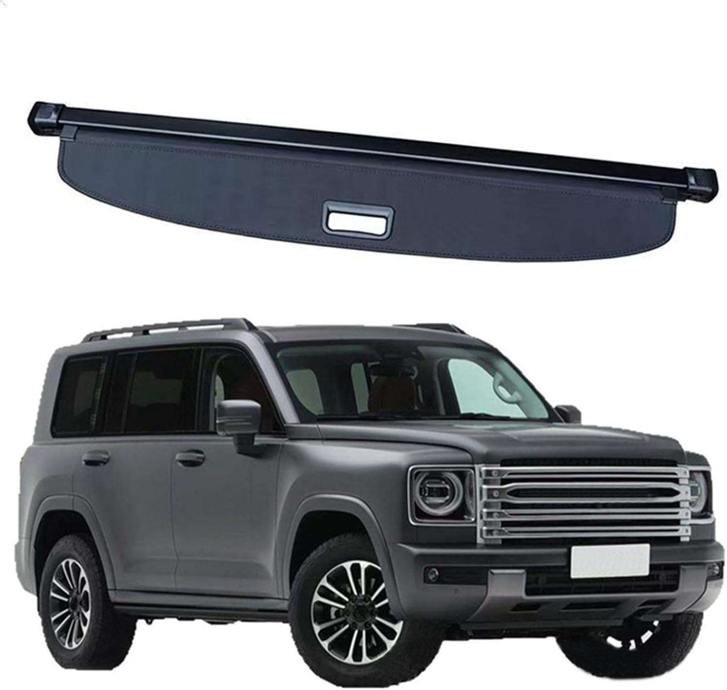 Retractable Car Trunk Cargo Cover Privacy Security Storage Shade,Compatible with Haval H9 5 Seats