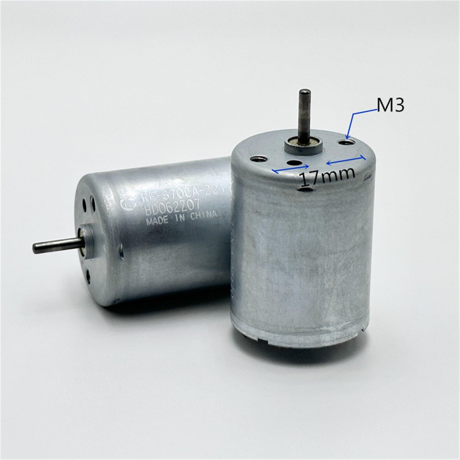 Moteur électrique RF370CA Petite Taille - Pour Ventilateurs, Petits Appareils électriques, Neuf