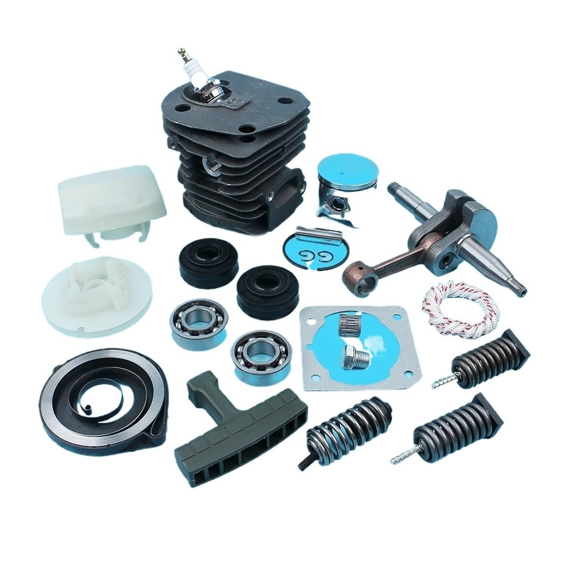 Kit de pistón Cilindro 44 mm for cortacésped Universal con cigüeñales 340, 345 y 350