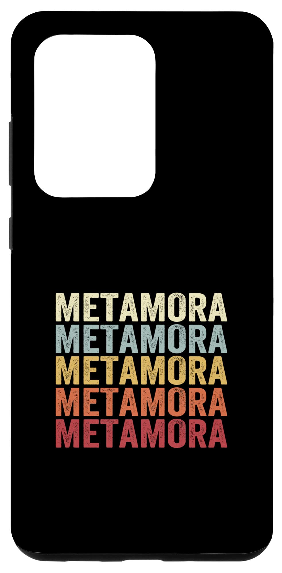 Galaxy S20 Ultra Metamora Illinois Metamora IL Retro Vintage Text Case