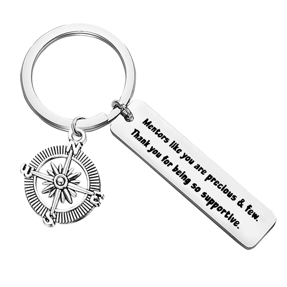 Appreciation Gift,Thank You Gift Mentor keychain For Women Graduation Keychain Appreciation Jewelry Retirement Gifts for Mentor Teacher Coach Medical Doctor Graduation Gift Christmas Presents for Men