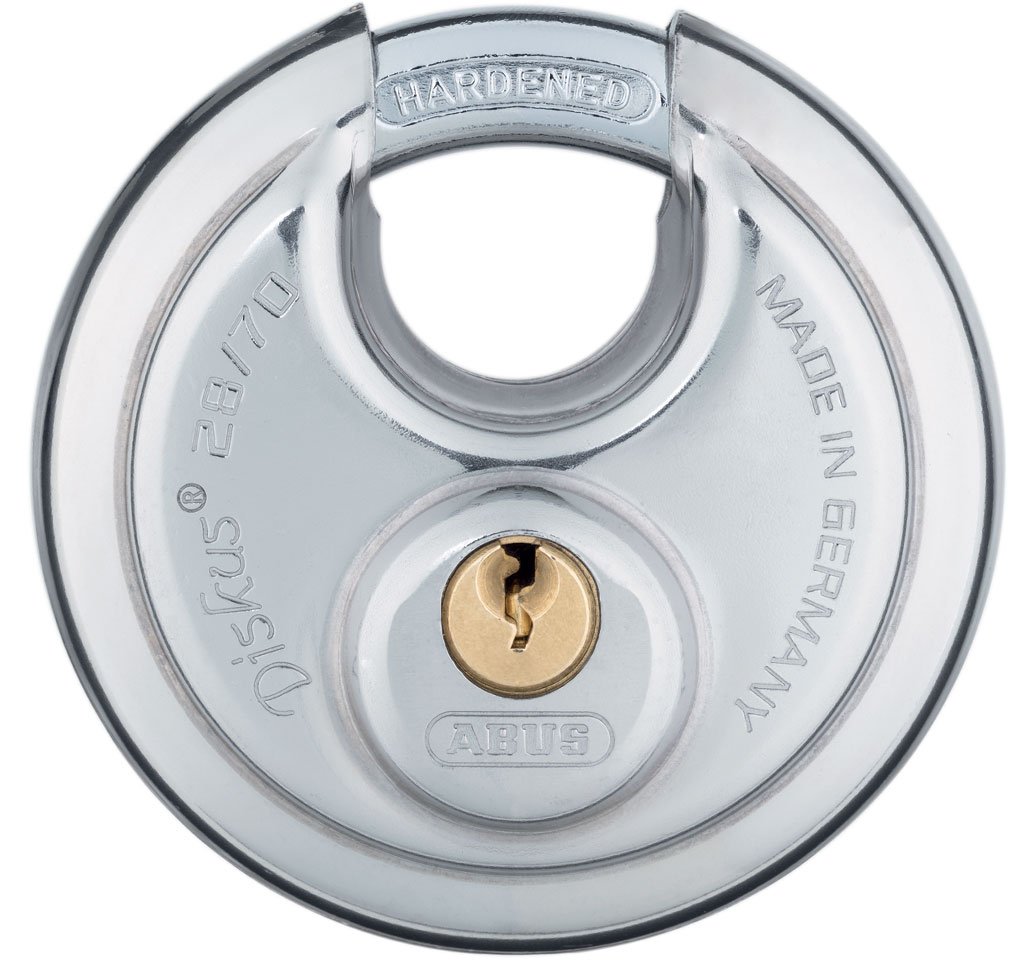 ABUS KD 28/70 B Buffo Diskus Lucchetto in acciaio inox