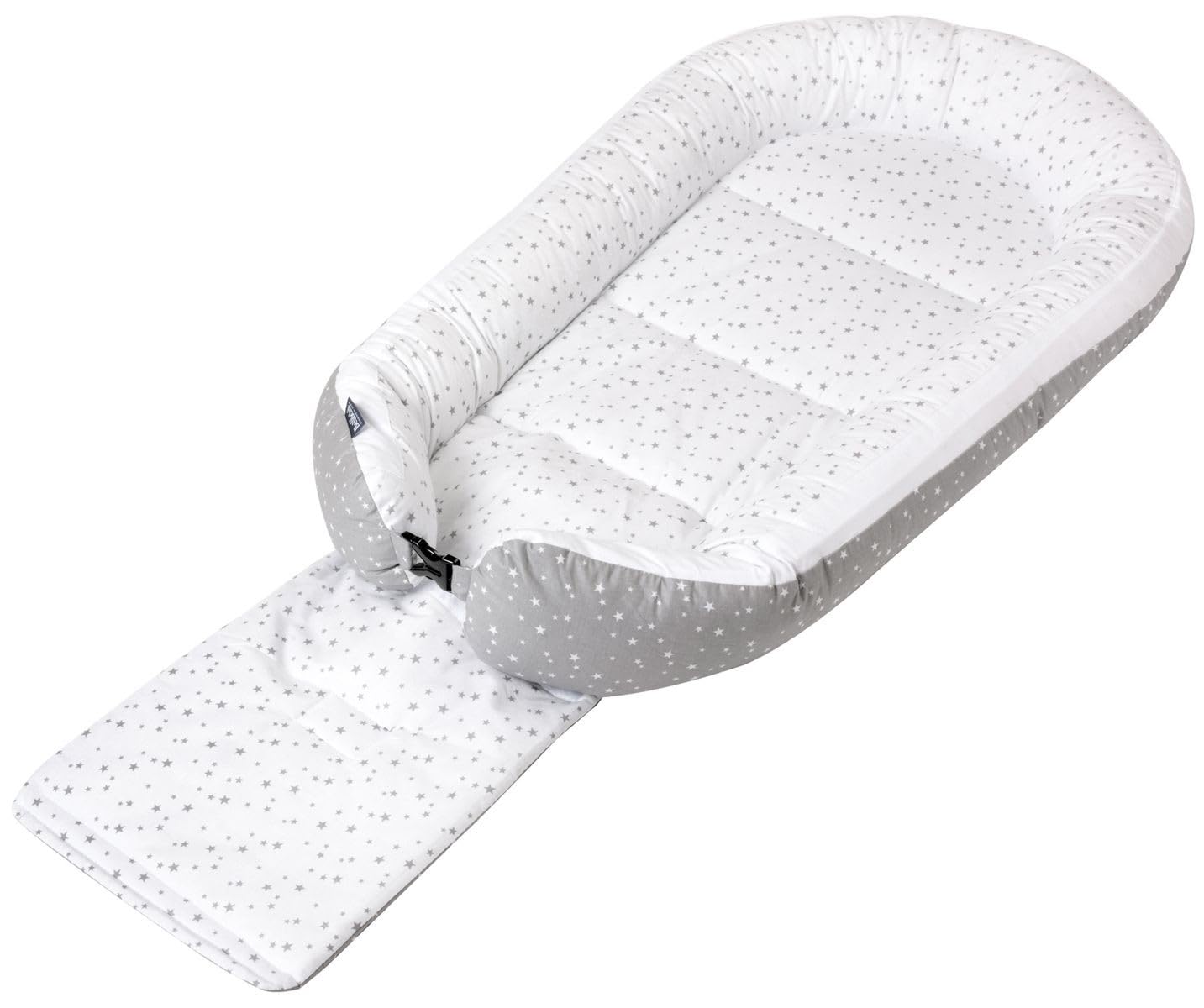 Set Neonato Bellochi 5 Pezzi - Riduttore Lettino 90x60 Cm In Cotone 100% - Foto 9