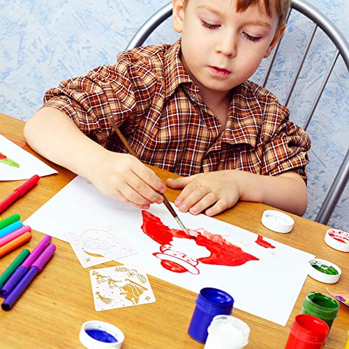 Stencil per Disegno Natalizio 32 Pezzi Natalizi