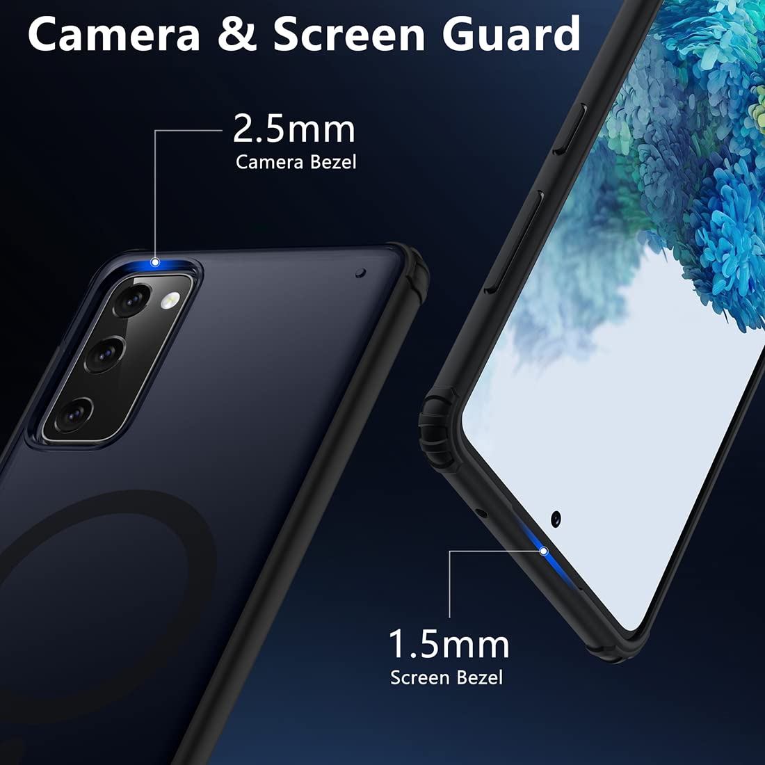 新品で購入　Samsung Galaxy S20 FE 5G　専用磁石ケース付 Amazon.com: TIANNIUKE Magnetic Case for Samsung Galaxy S20 FE 5G