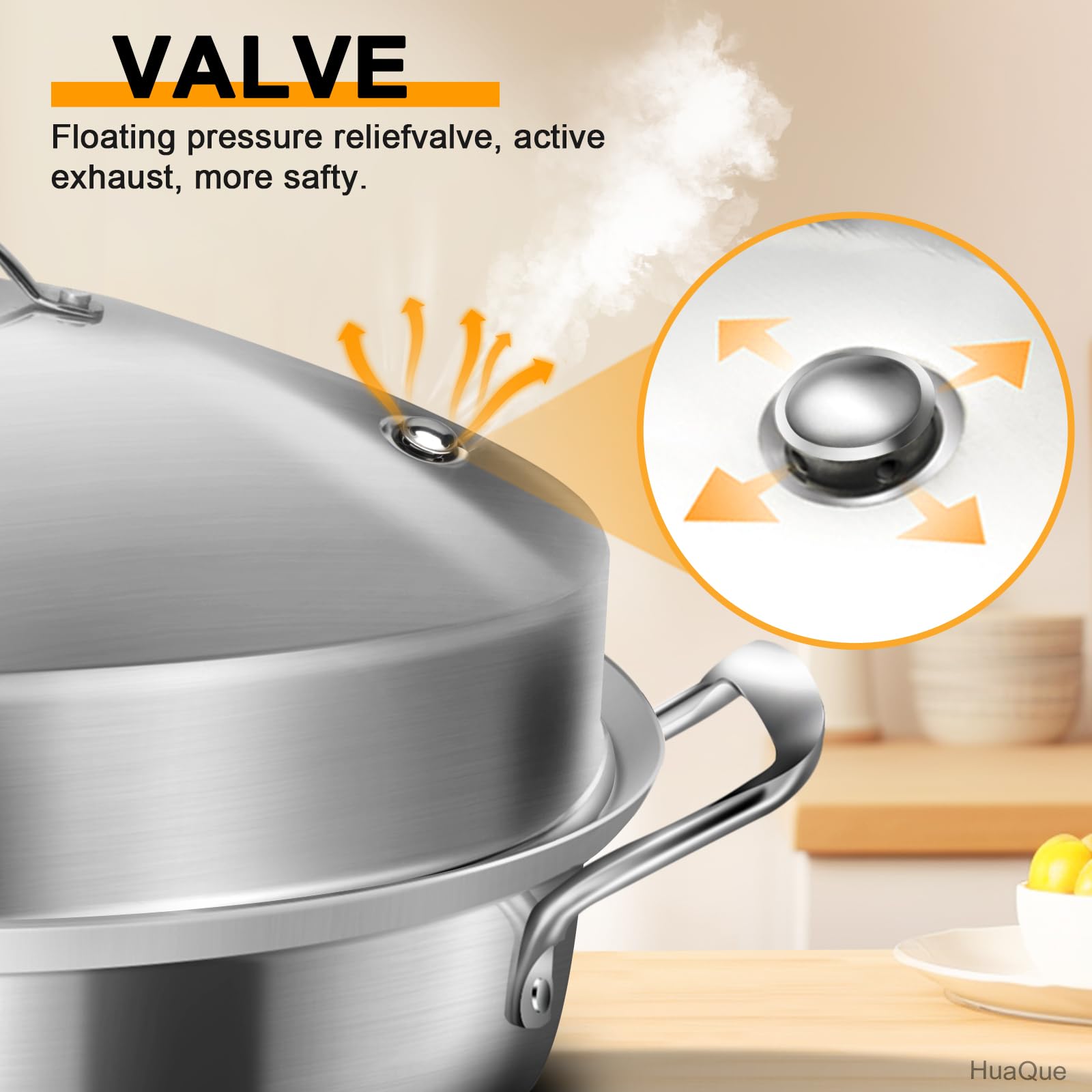Sartén grande para asar con estante y tapa, regalos para mamá, mujer, esposa, tostadora ovalada grande de acero inoxidable, utensilios de cocina antiadherentes para pollo y pavo, 21 pulgadas