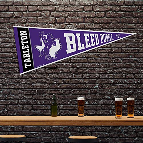 Image of Rico Industries NCAA Exclusive 12 inch x 30 inch Felt Wall Decor Pennant - Great for Home /Bed Room /Man Cave Decor
