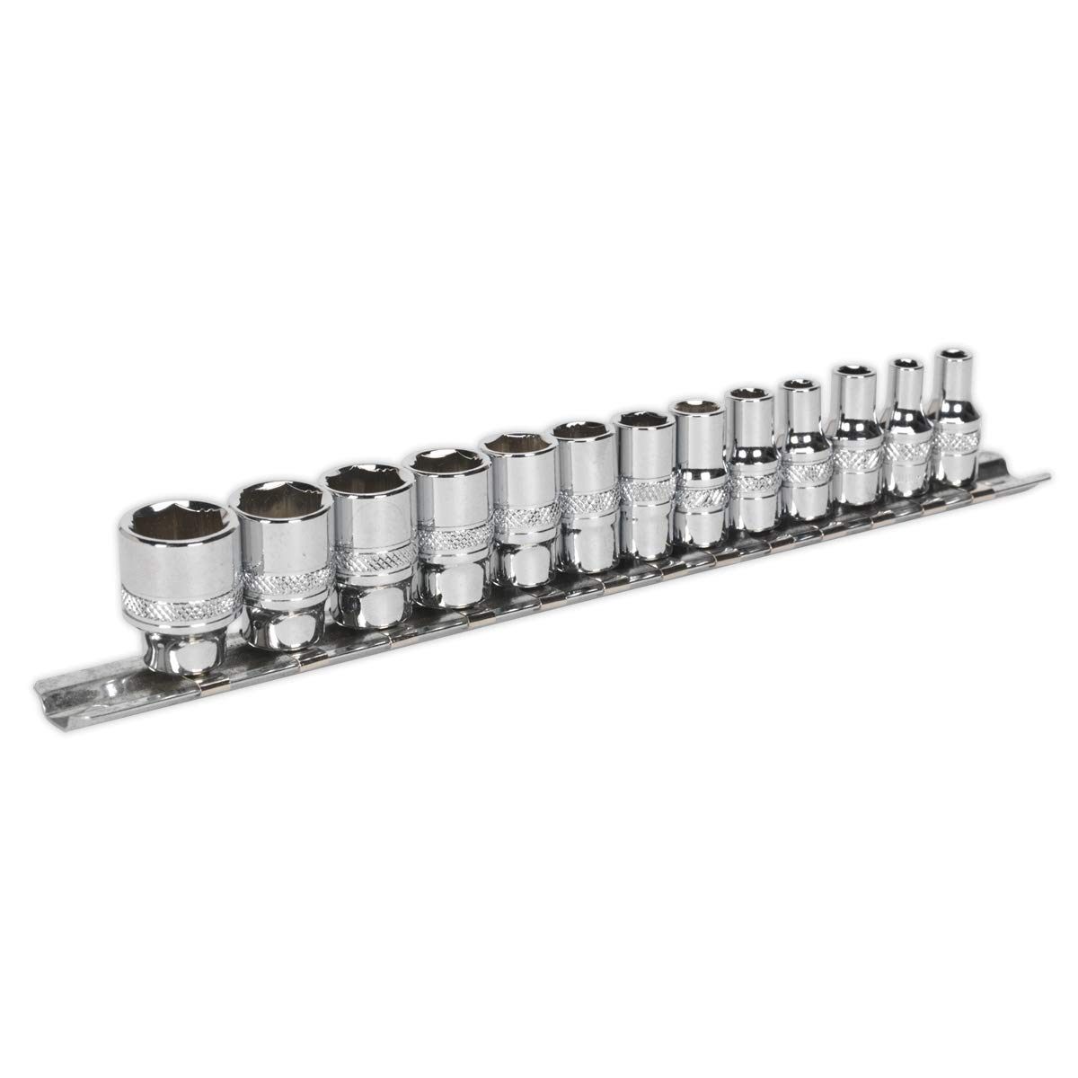 Sealey Light 13 Piece 1/4" Drive Socket Set