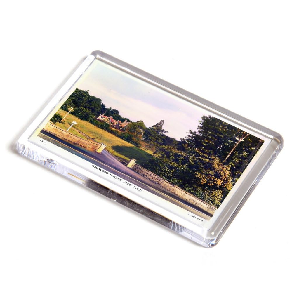 FRIDGE MAGNET - Vintage Scotland - Wellwood Nursing Home, Cults (b)