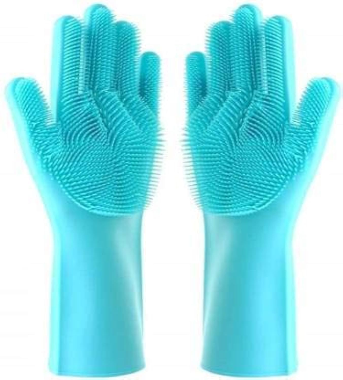 EASYMART Silicone Dish Washing Gloves, Silicon Cleaning Gloves, Silicon Hand Gloves for Kitchen Dishwashing and Pet Grooming, Great for Washing Dish, Car, Bathroom (B08W3DSKP6) Amazon Price History, Amazon Price Tracker