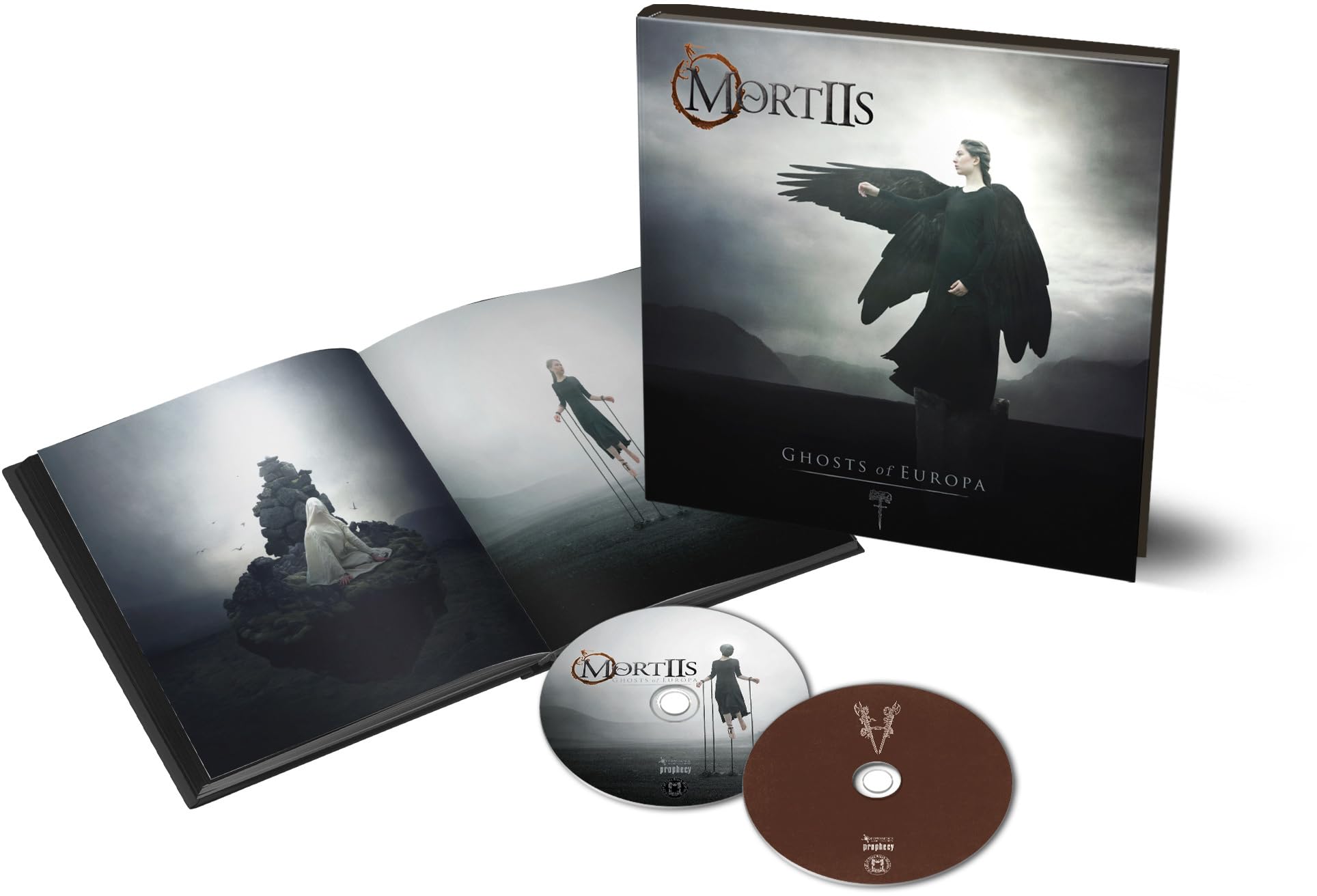 MORTIIS - Ghosts Of Europa - Vinyl (2xCD in hard-back book sleeve)