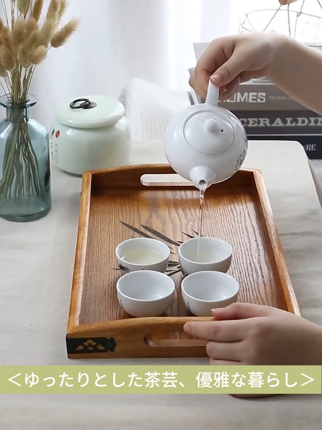 Amazon｜トレイ キッチントレイ天然ヴィンテージ木製36/ 45/50/60/70cm