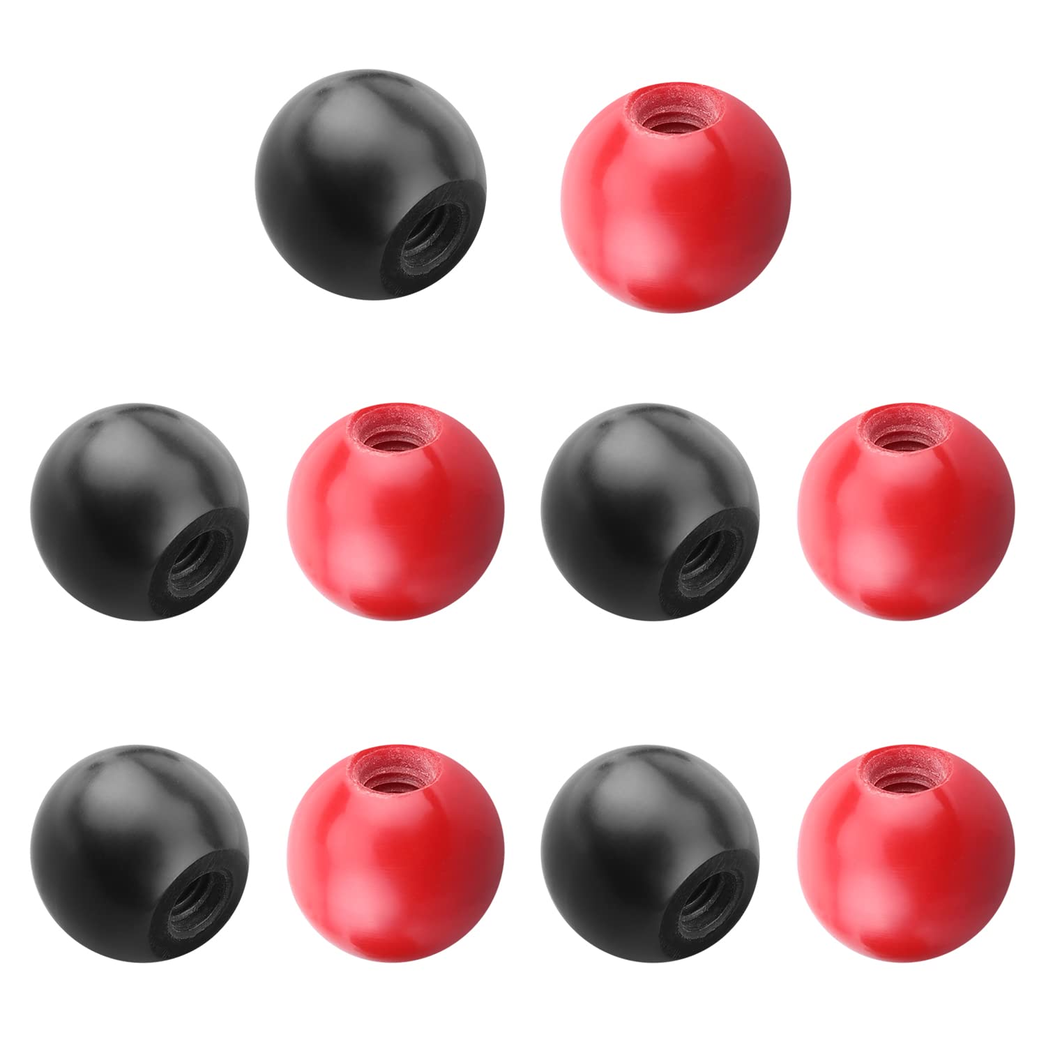 Aicosineg M5 20mm Ball Knobs Female Thread Pulls Handle For