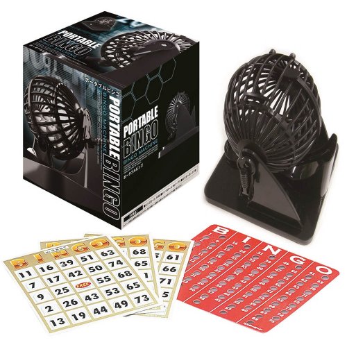 BINGO Portable Noir pour jouer au loto n'importe où facilement