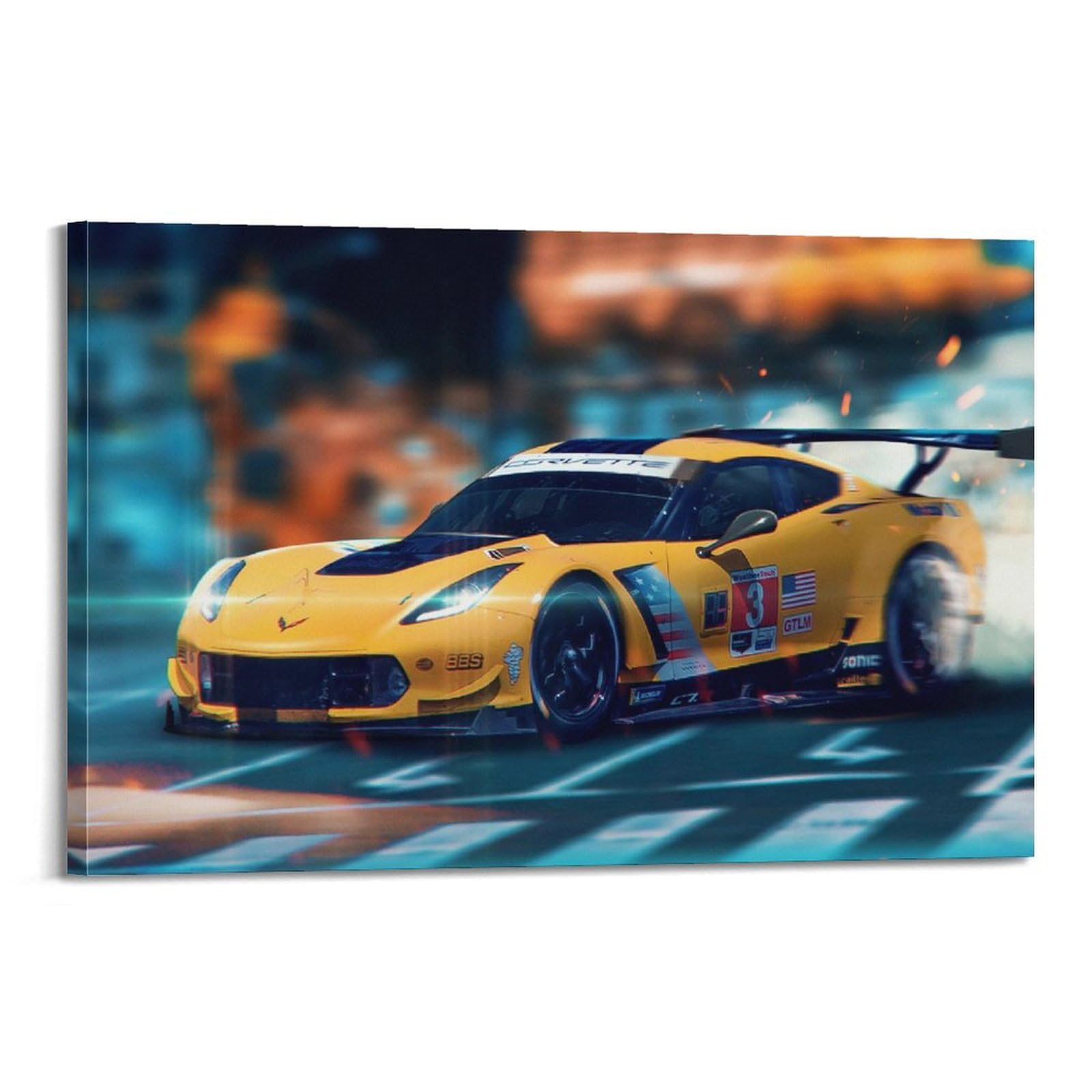 Corvette Racing Posters