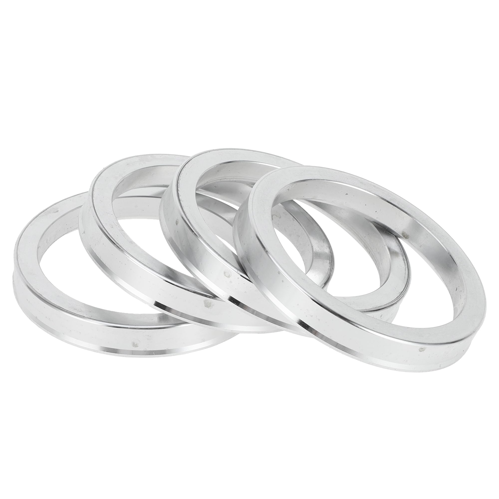 Bagues De Centrage De Moyeu, 60,1 Mm De Diamètre Intérieur À 74,1 Mm De Diamètre Extérieur, En Alliage D'Aluminium, 4 Pièces