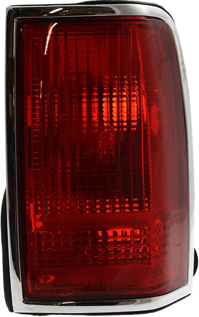 CarLights360 For Lincoln Town Car Tail Light Assembly 1992 93 94 95 96 1997 Driver Side Rear FO2800180 Replaces F5VY13405A