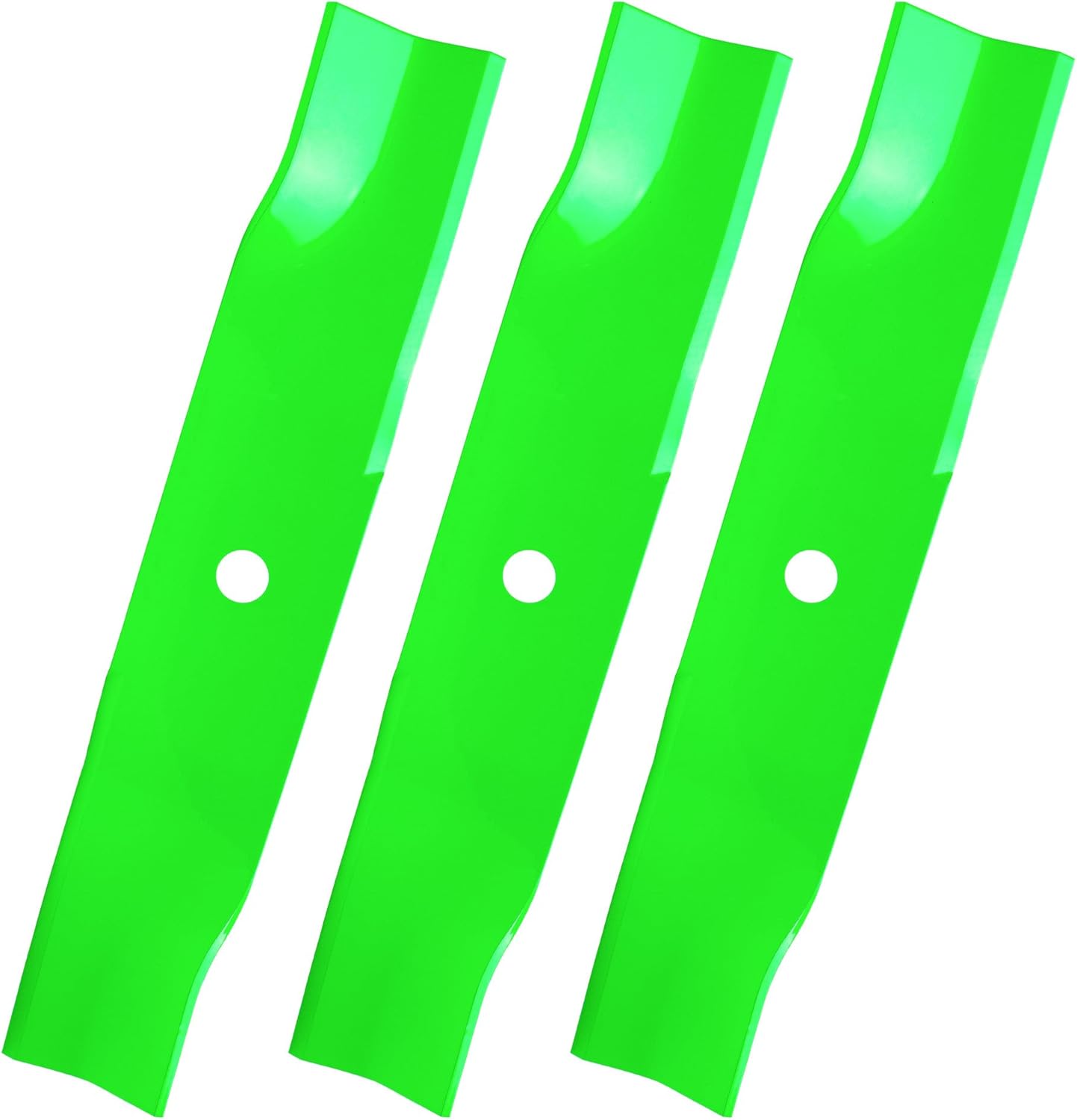 942-04417 742-04417 01005336 01005336P 02005017 942-04417A High Lift Blades Compatible with MTD Cub Cad et 48 inch Cut Decks Cub Cad et GT-2148 Z-Force L48 Craft sman Z8200 (3 Pack)