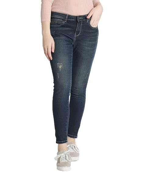 DJ \u0026 C Women's Regular Fit Cotton Jeans 