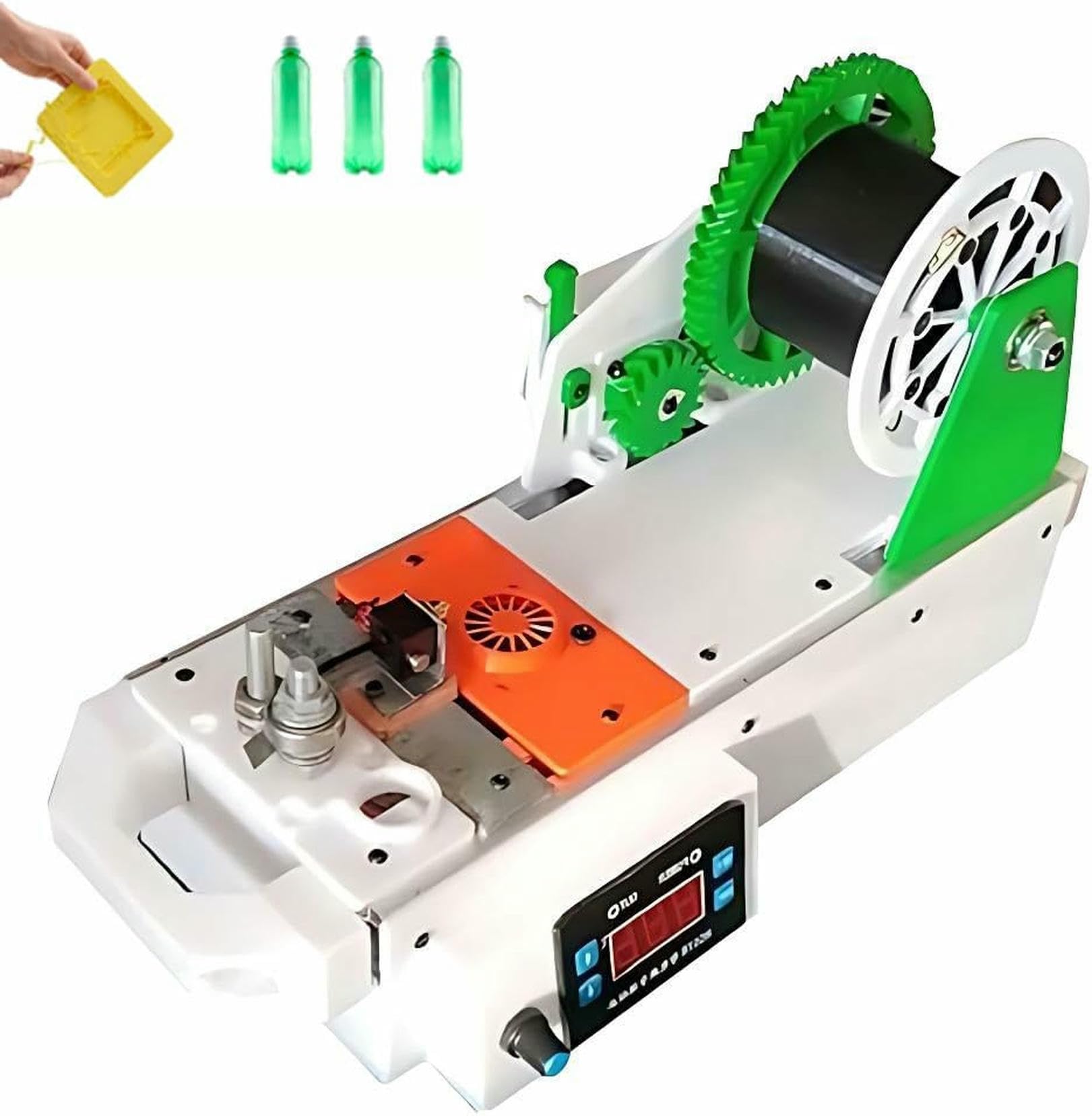 Recicladora de botellas de PET para impresora 3D con control digital