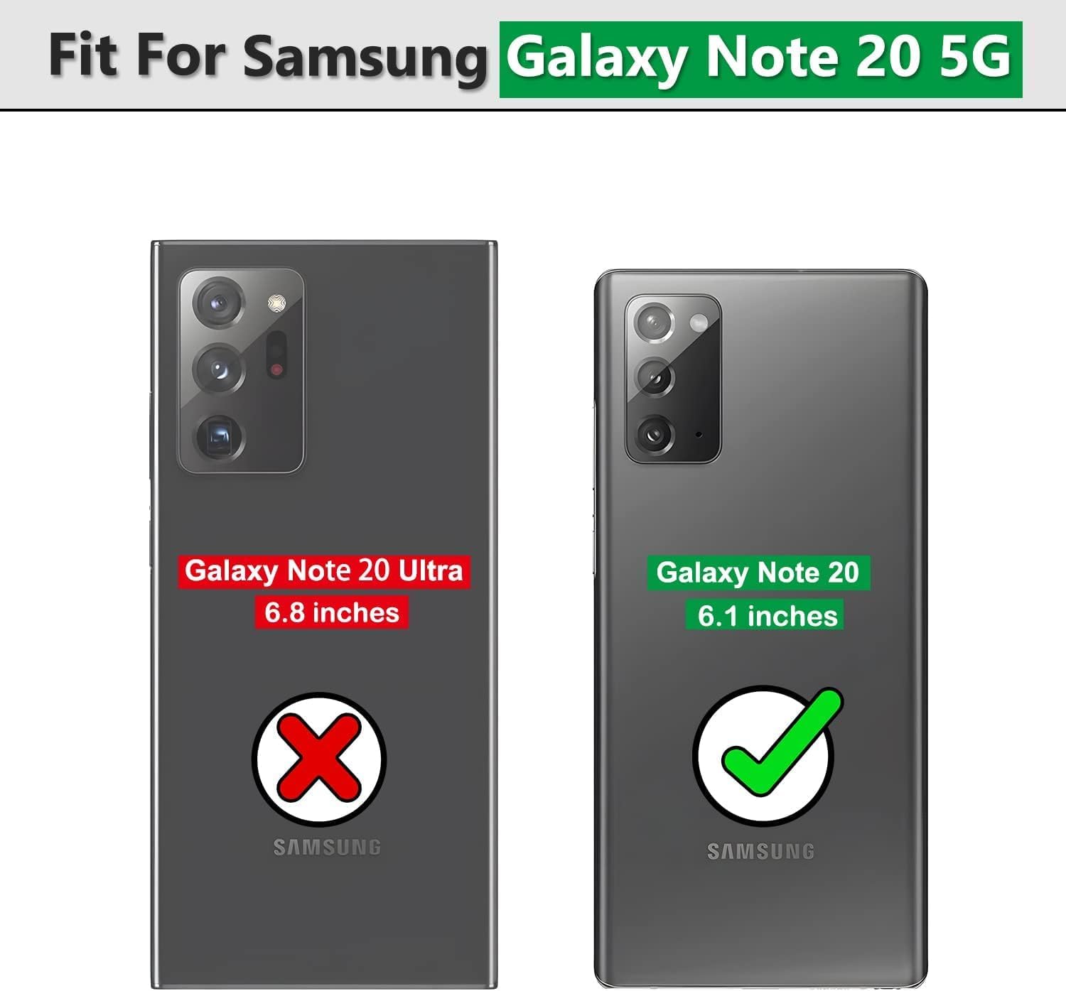 Gritup for Samsung Galaxy Note 20 Case: with 2Pcs Screen Protector, 360° Rotation Ring Holder Magnetic Kickstand, Plating Gold Edge Soft TPU Shockproof Protective Cover for Note 20 Phone Pink image 2