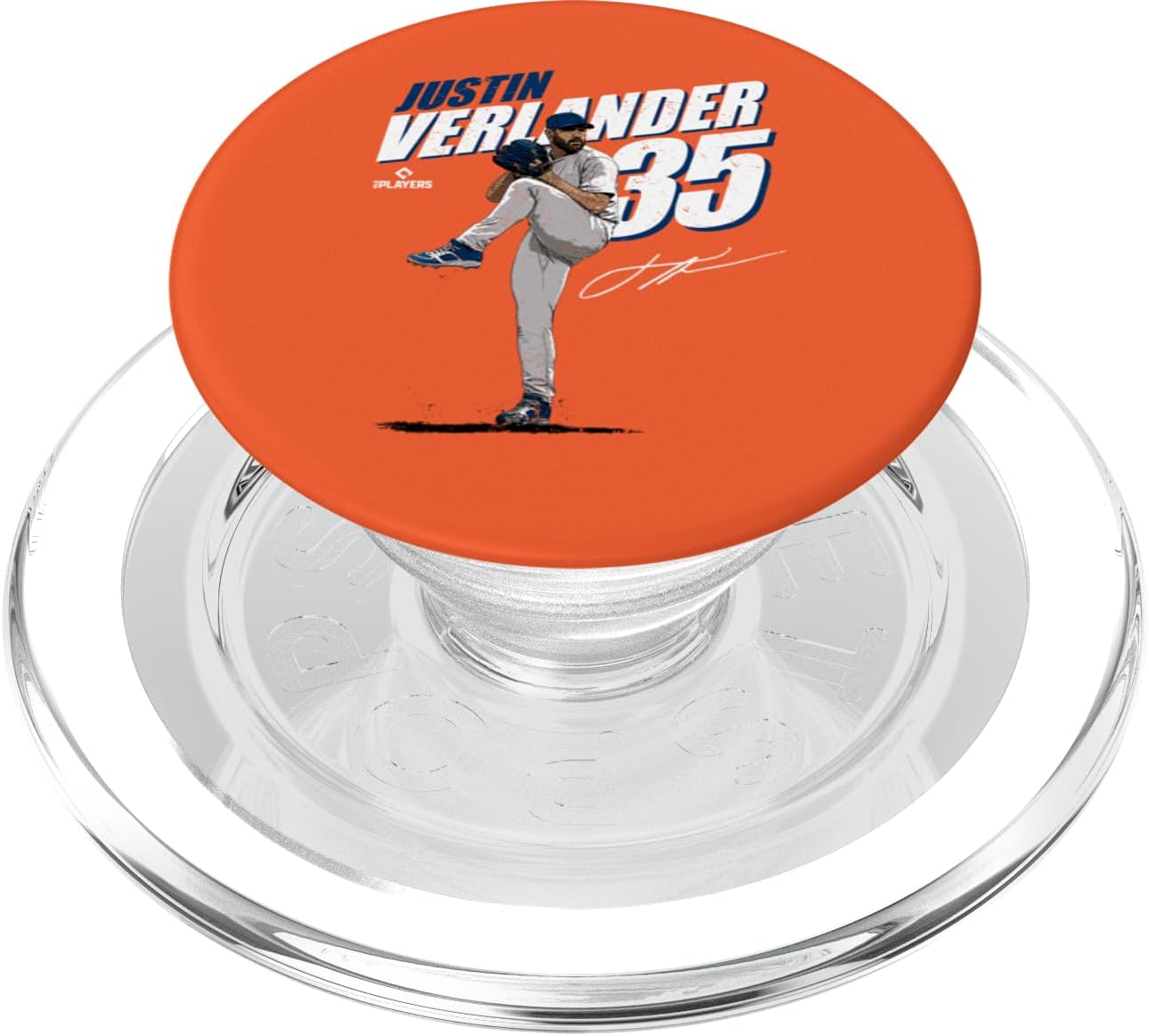 Justin Verlander | Detroit Baseball Players | MLBJVR3001 PopSockets PopWallet for MagSafe