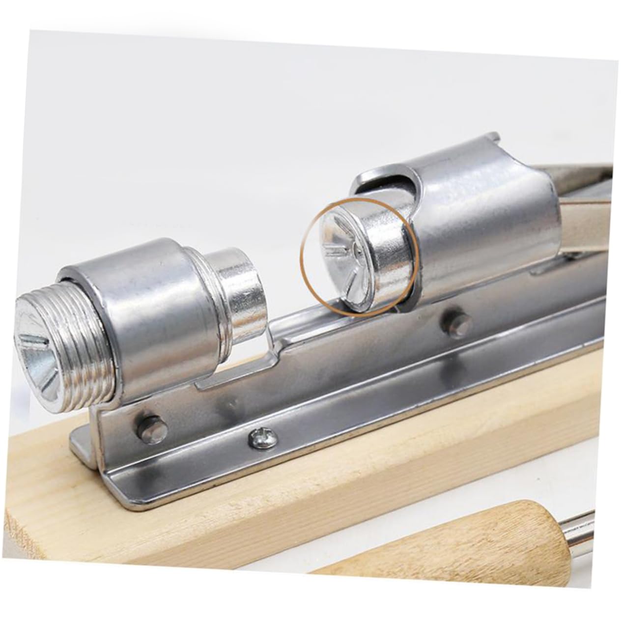 LABRIMP Casse-Noisette Mécanique en Alliage D’Aluminium Argenté