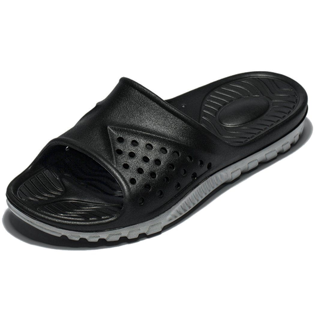 Men's Shower Sandals Antislip Fast Dry Flilp Flop Flats Bathroom and Gym Slider Sandals for Men