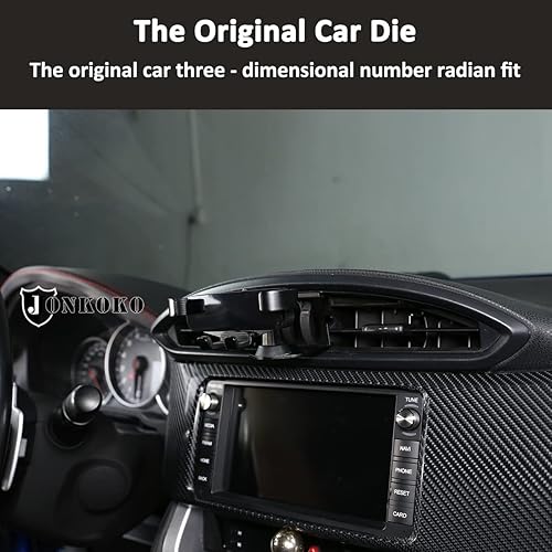 Miniatura 3 de Soporte de teléfono estabilizador antivibraciones ajustable de aleación de aluminio para Subaru BRZ Toyota 86 2013-2022 Soporte de teléfono de