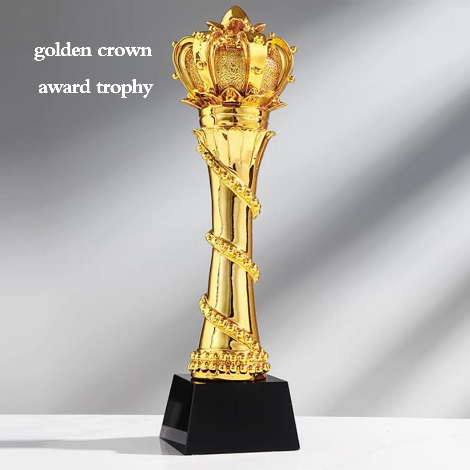 Trofeos, medallas y premios Trofeo De La Corona De Oro Trofeo del Campeonato De Ventas De Rendimiento Premios Trofeo Conmemorativos del Concurso. Decoraciones De Escritorio para El Hogar