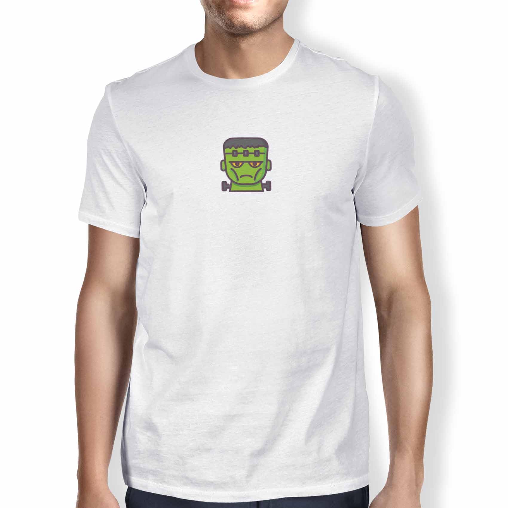 Green Fish Men's Fdmtsi-102406 T-Shirt, White, XL