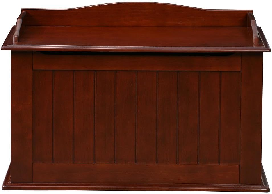 Solutions by Kids R Us Wood Toy Box Espresso Home & Kitchen