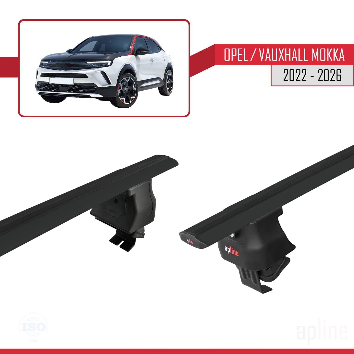 Dakkoffer ArtPlast 400 Liter antraciet/carbon Dakdragers Opel Mokka A/X SUV 2012 t/m 2020