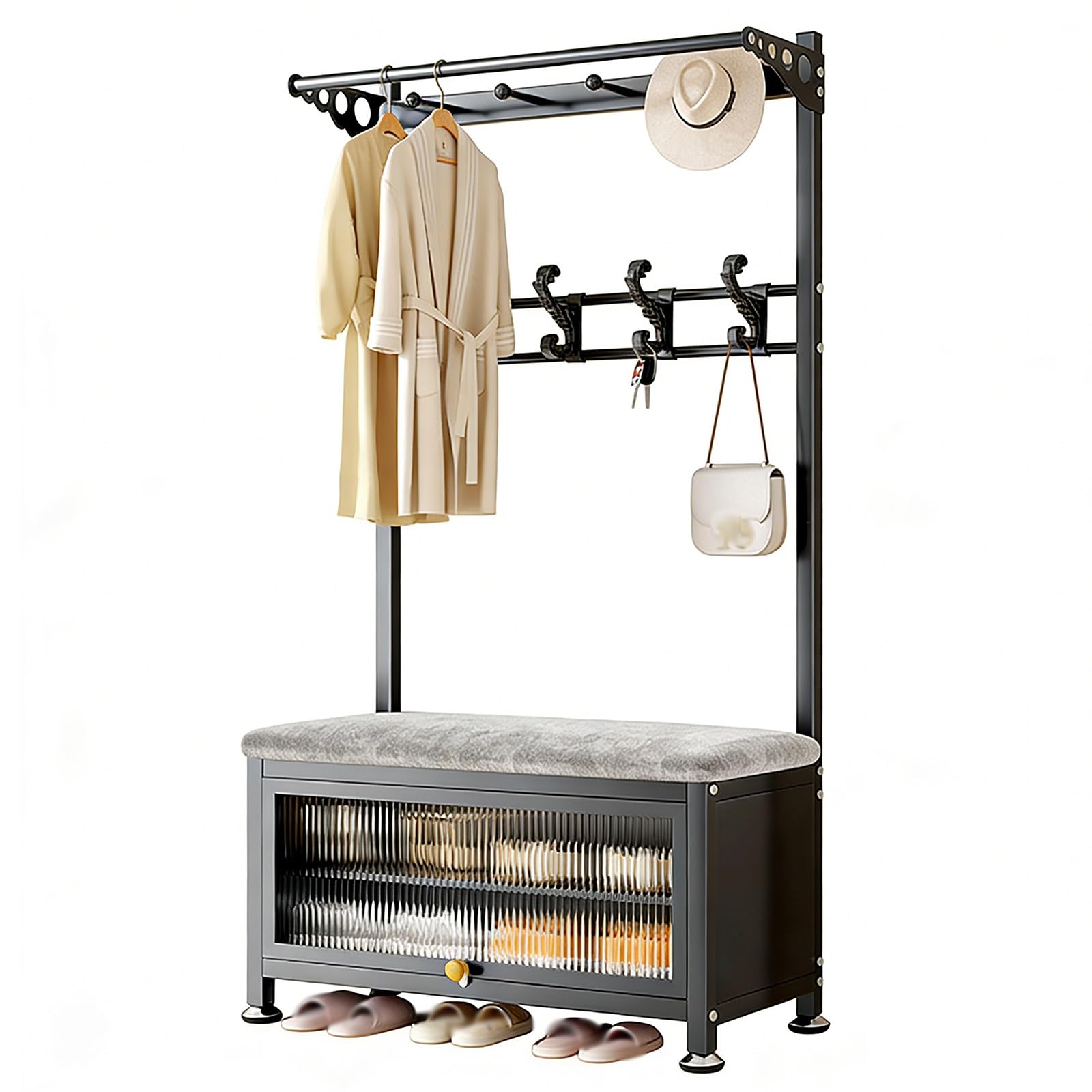 Portemanteau d'entrée chic pour organiser votre chambre et couloir