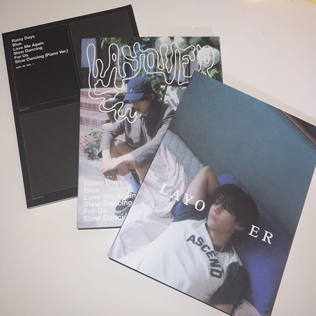 Amazon.co.jp: 31. BTS V ソロアルバム Layover フォトブックA 3形態