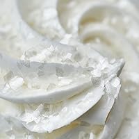 Vista 6 de Bakell 's White Shimmer Flakes - (0.14 oz y 1 tarro) Elegantes copos de purpurina comestibles para tus maravillas culinarias