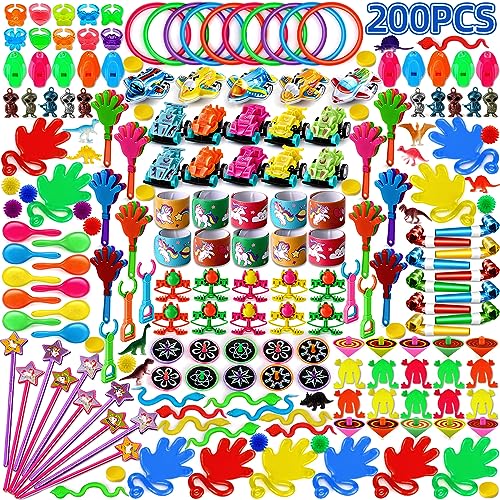 Amy&Benton 200Pcs Little Toys For Kids School Prizes For Kids Toys Bulk Party Favors Gifts Treasure Box Toys #TOP1