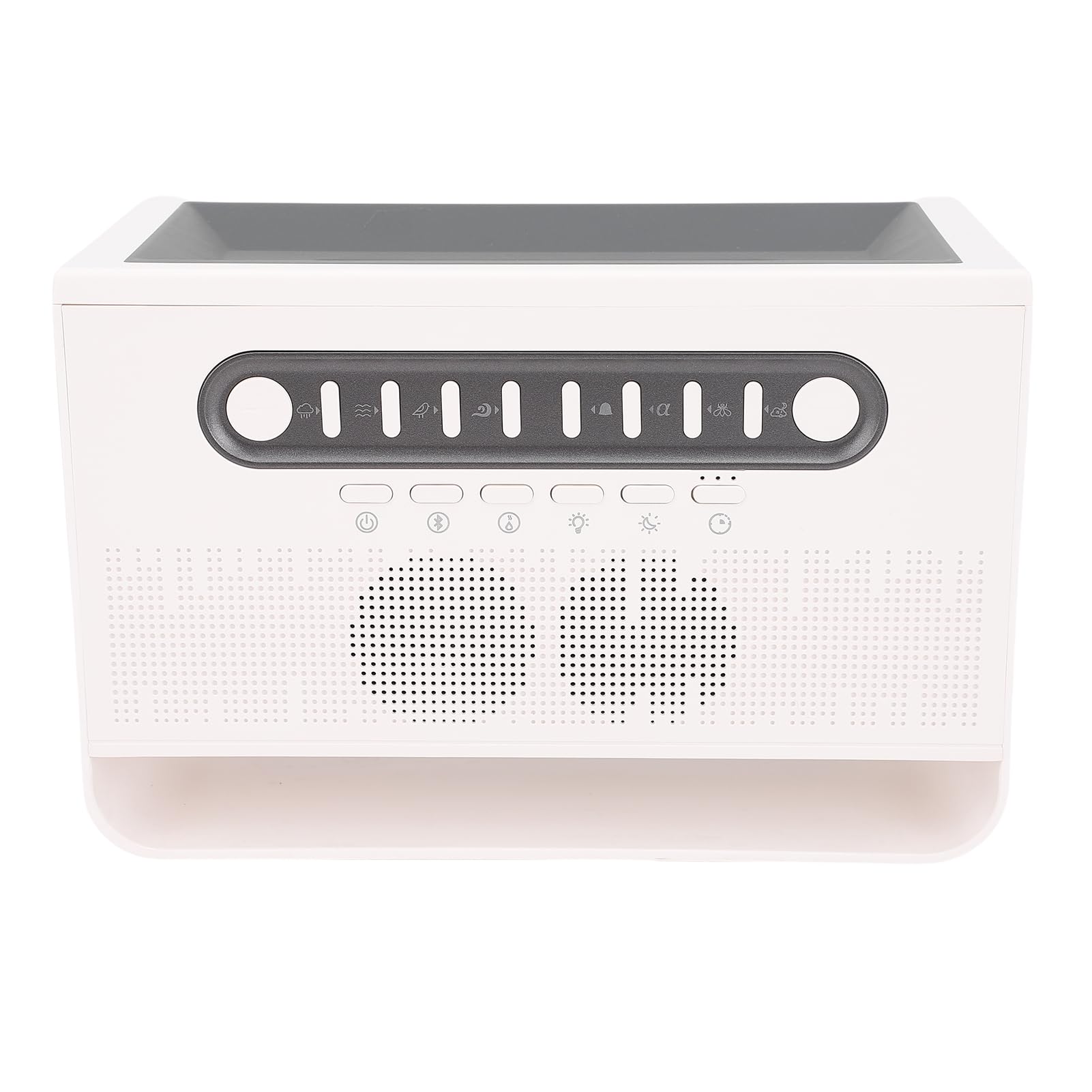 Fabater Diffusore di Oli Essenziali, Umidificatore Silenzioso da 200 Ml con Altoparlante Bluetooth, Timer di Spegnimento Automatico con Luce a 7 Colori per Macchina per il Rumore Bianco in Camera da
